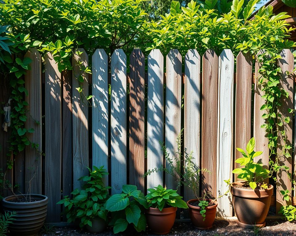 Günstiger Sichtschutz im Garten
