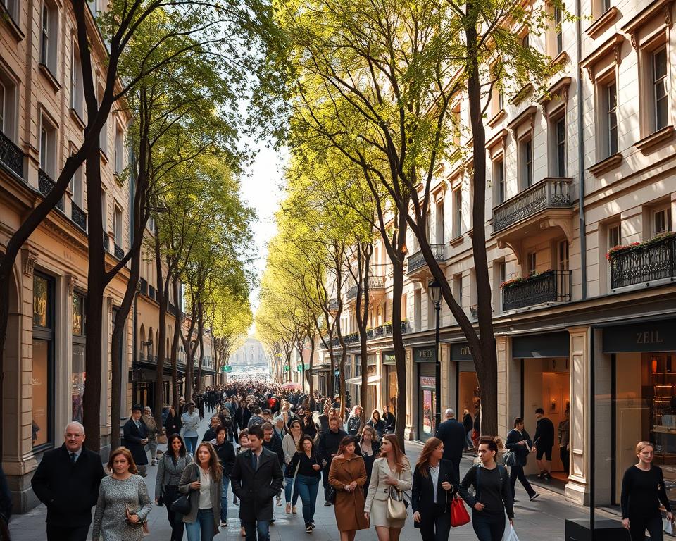 Frankfurt Shopping Zeil