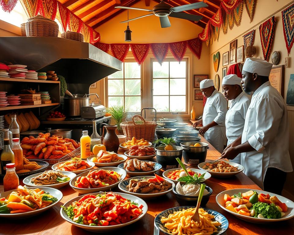 Karibische Küche St Kitts