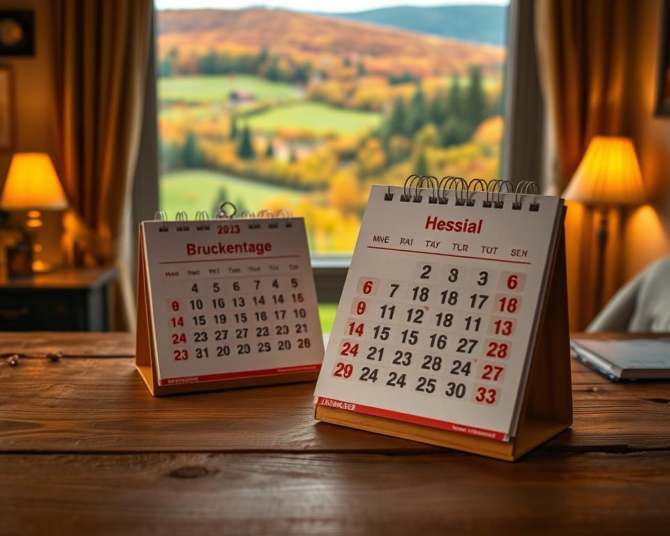 Brückentage Hessen 2025 Urlaubsplanung