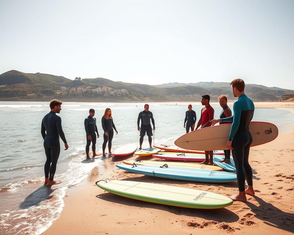 Surfkurse für Anfänger in Portugal