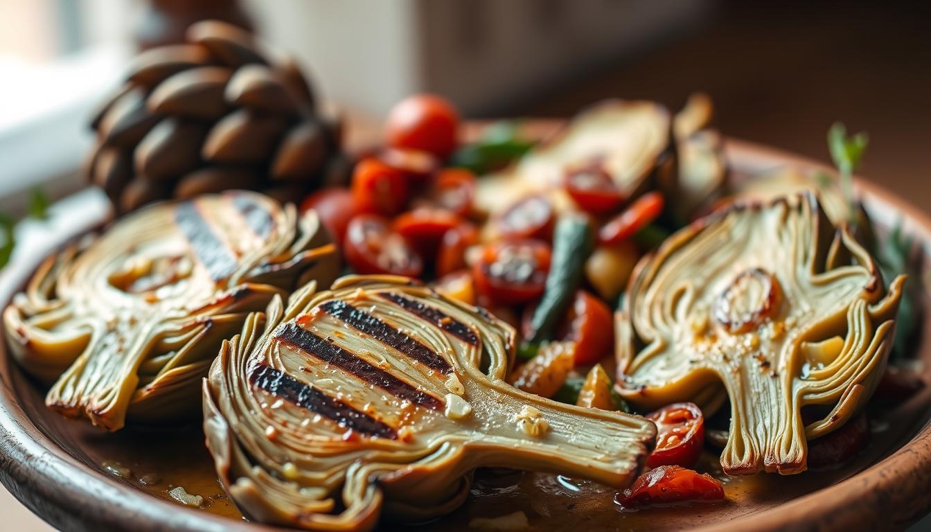 Mediterranean artichoke dish