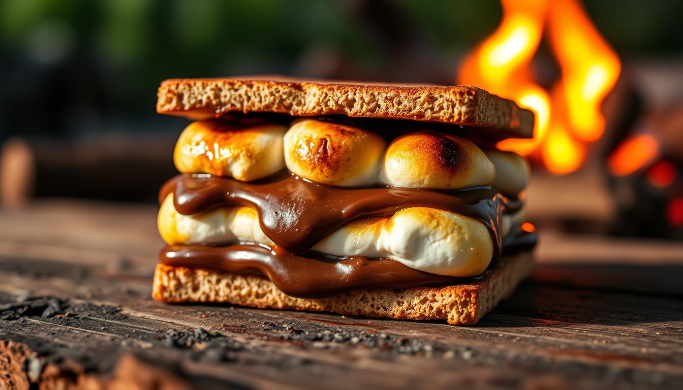 grilled s'mores recipe