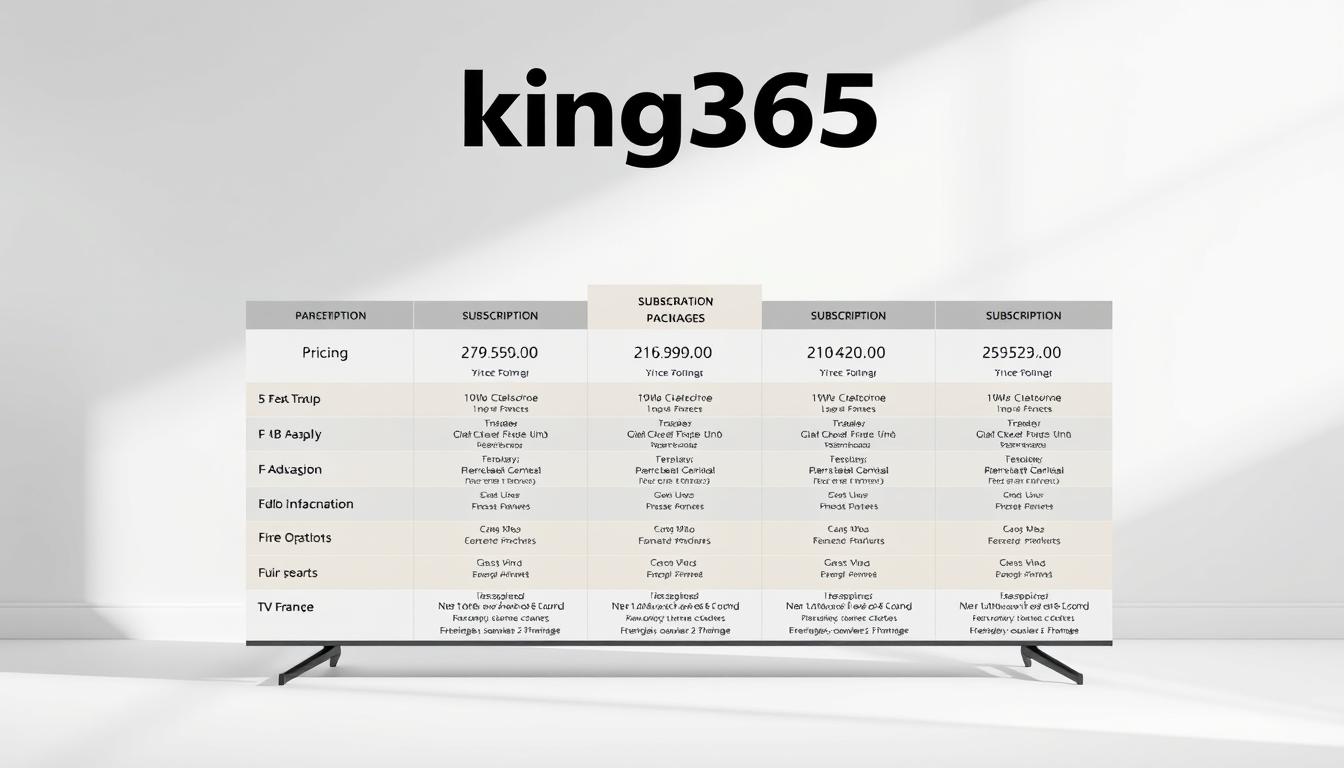 king365 IPTV tarifs