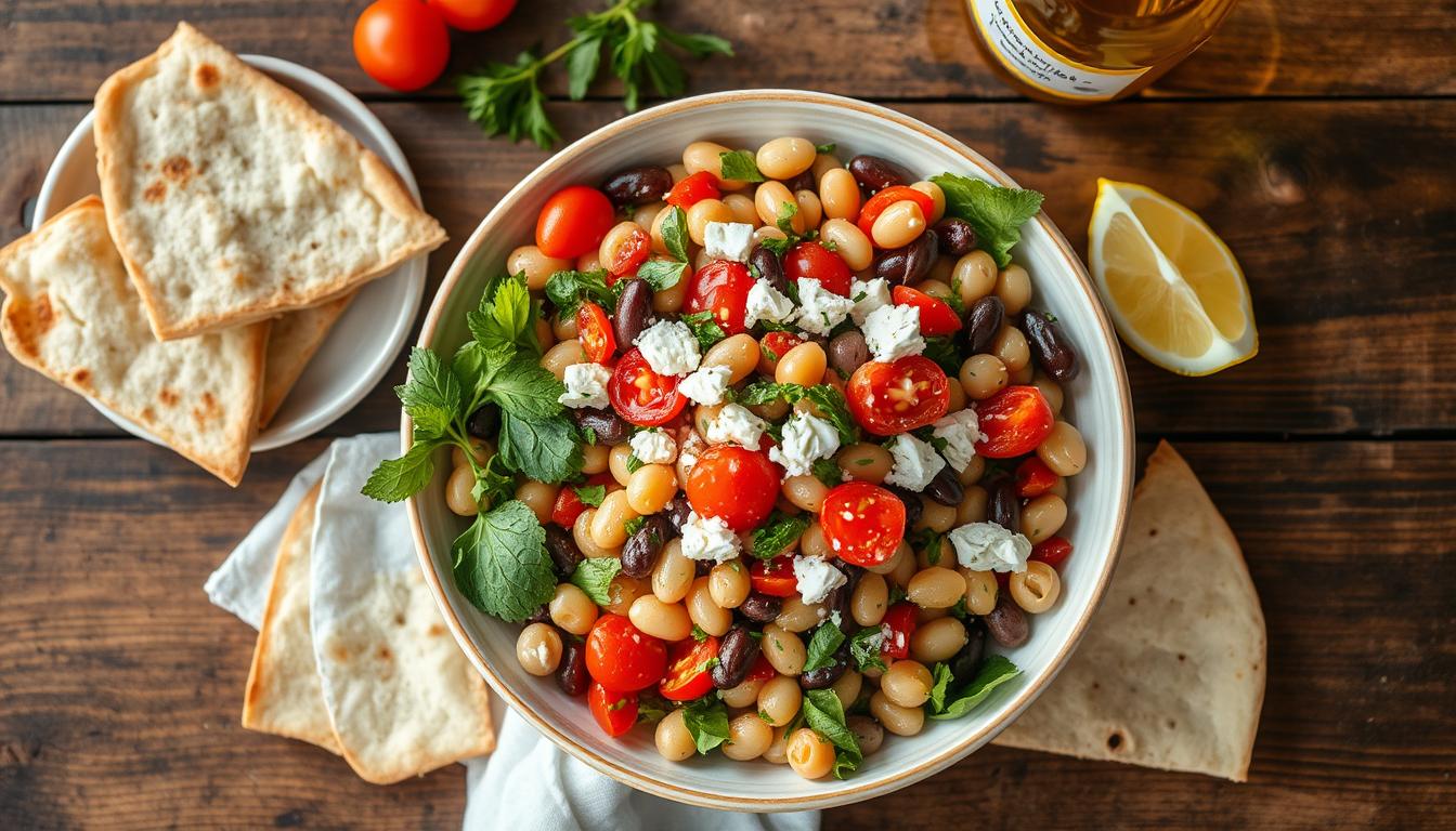 Mediterranean Bean Salad Serving Suggestions