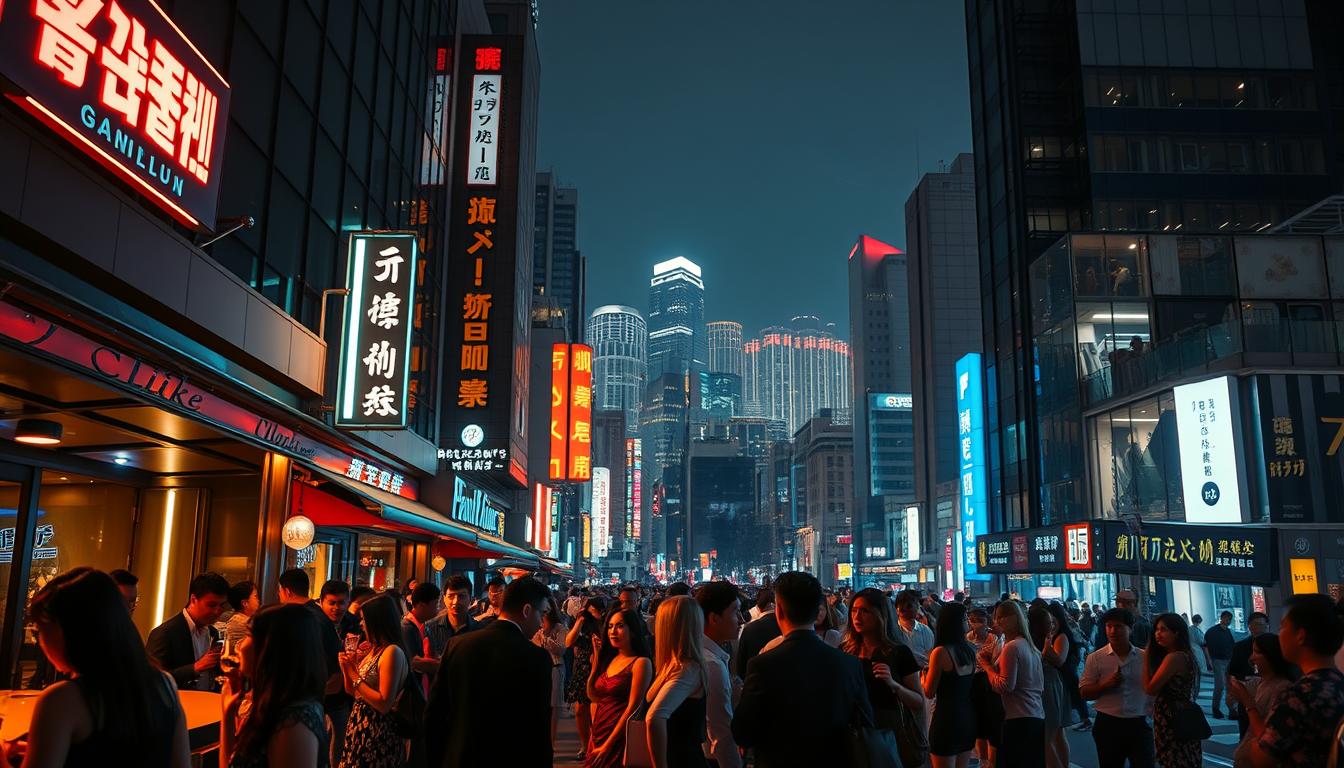 Gangnam nightlife