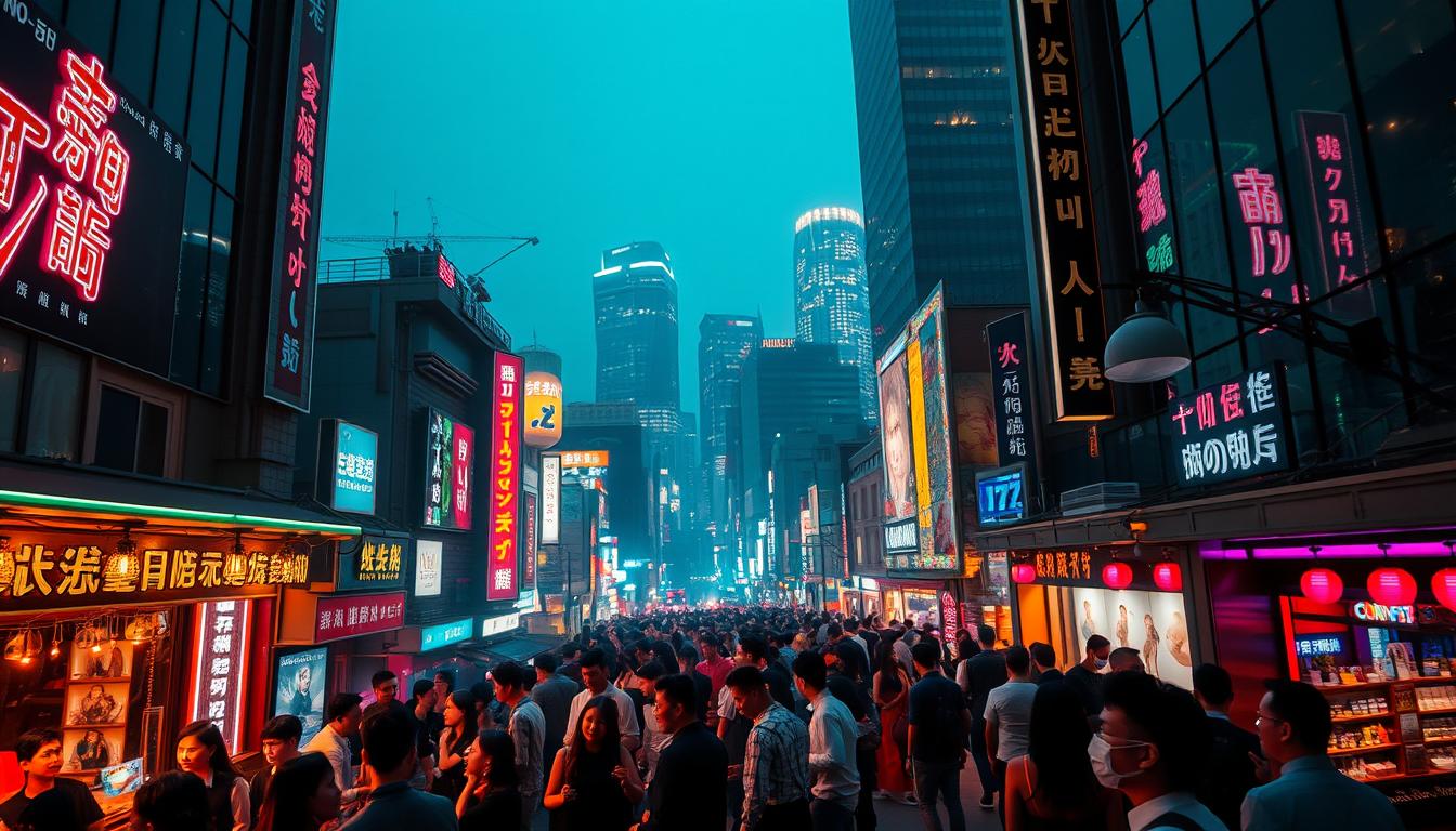 Gangnam nightlife