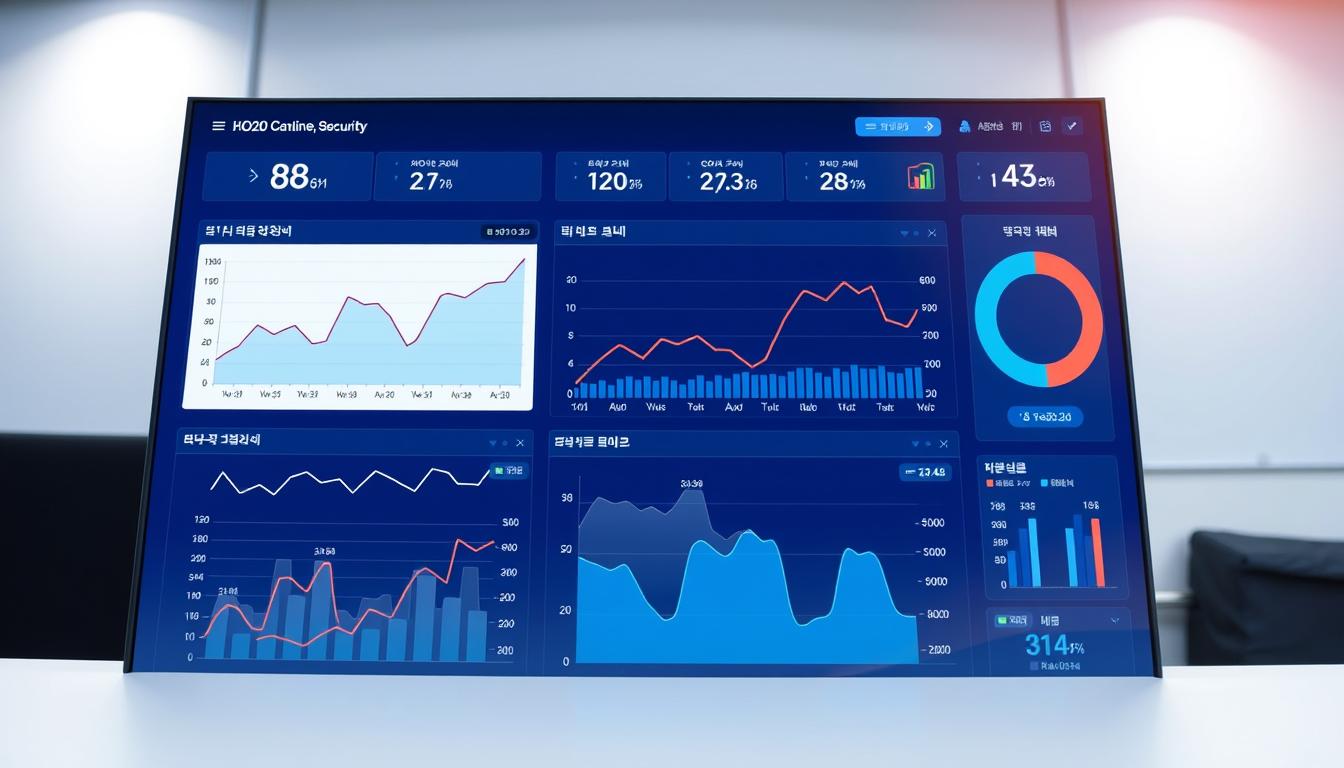 ABS카지노 데이터 분석 시스템 대시보드 화면