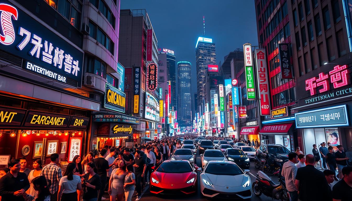 Gangnam entertainment bars