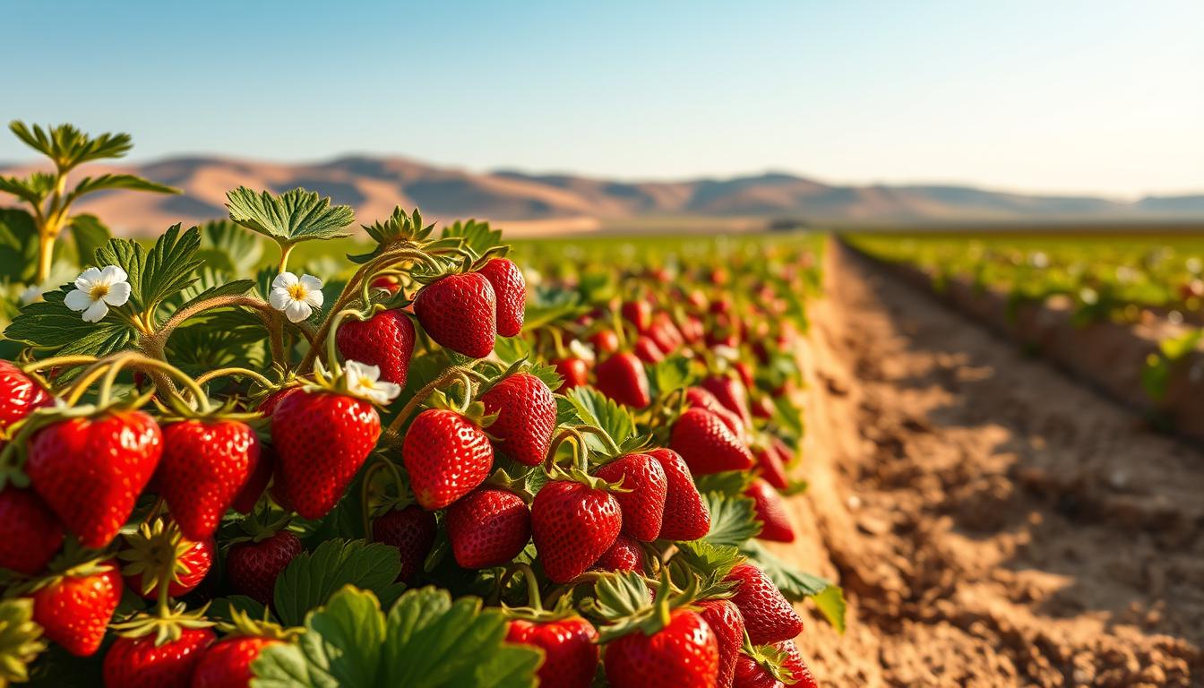 زراعة الفراولة