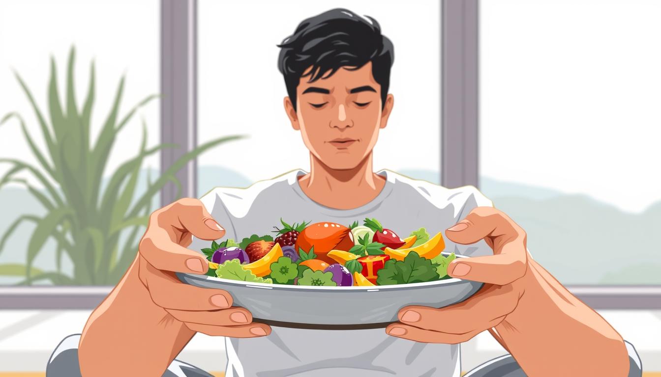 Behavioral changes for mindful eating and emotional eating