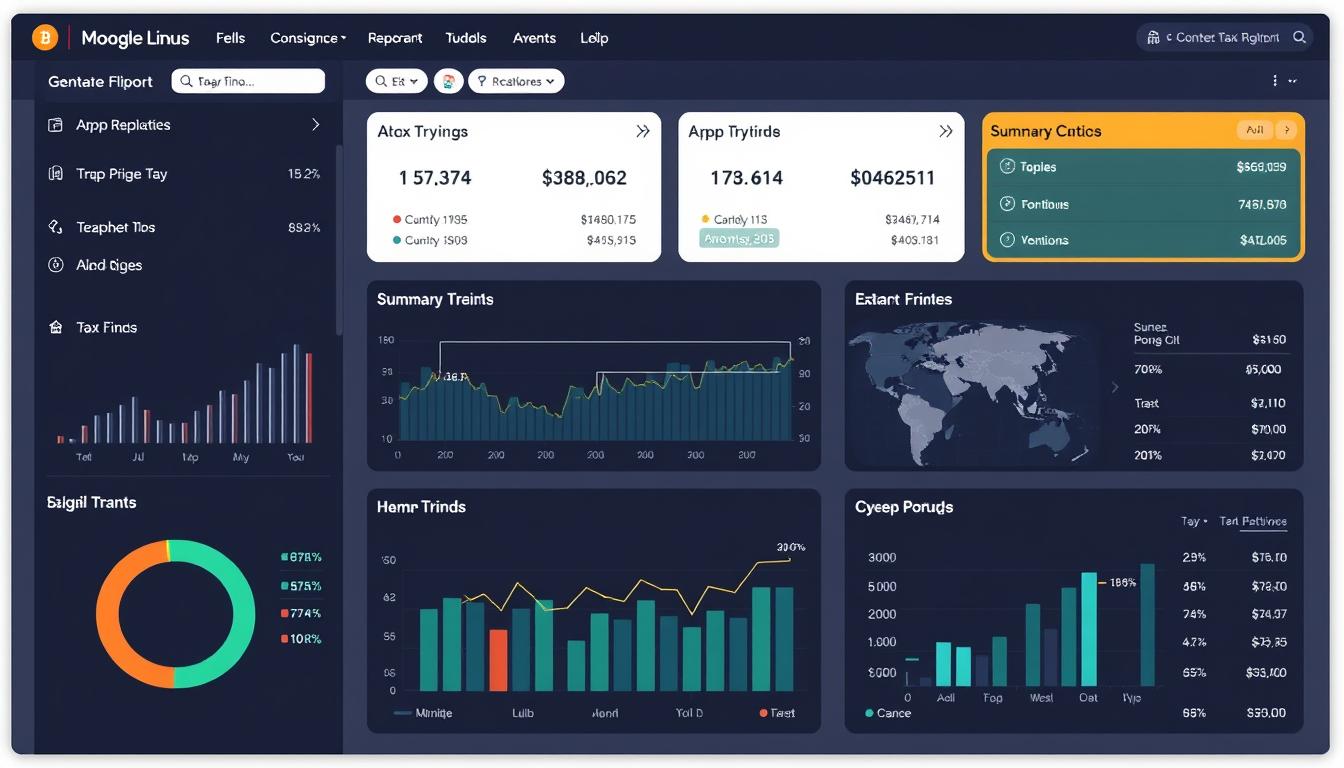 Generate a tax report image for crypto transactions