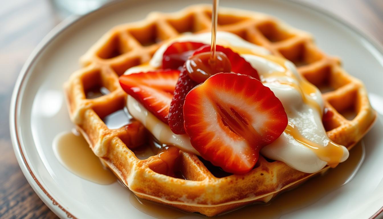 Belgian waffles with pancake mix recipe