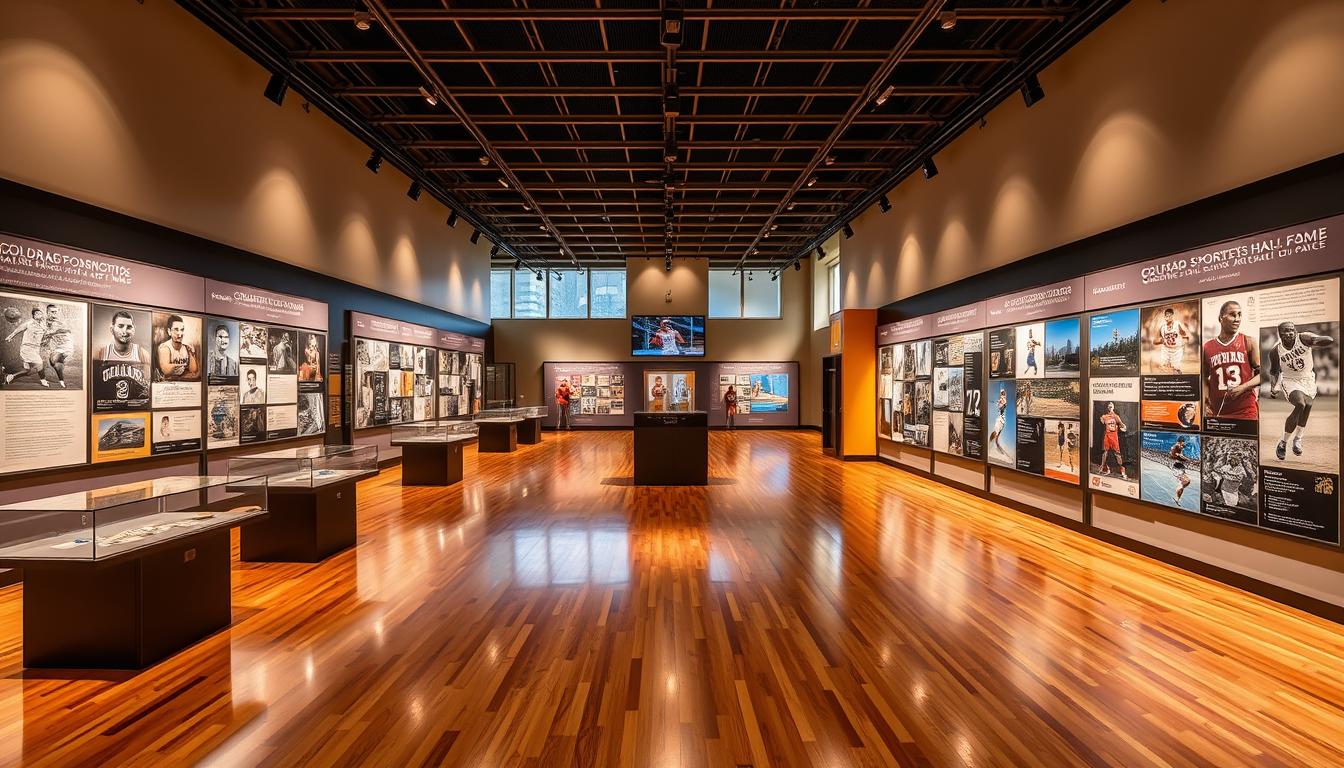 Colorado Sports Hall of Fame exhibits