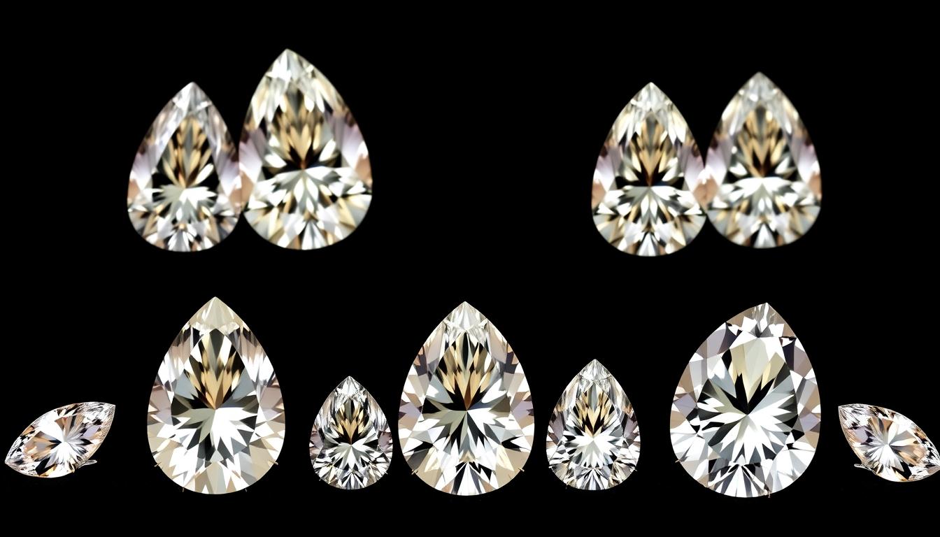 3 Carat Pear Shaped Diamond Ring – Stunning luxury 10 Pear Cut Diamonds Comparison