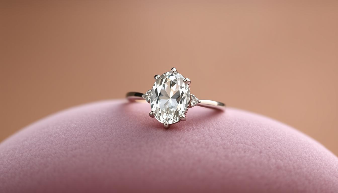 Oval Moissanite Engagement Ring You'll Instantly Love 13 oval moissanite wedding ring
