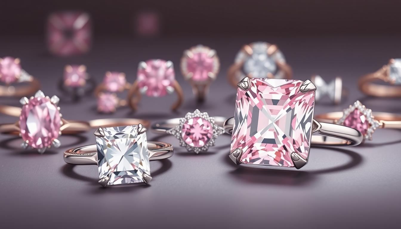 Pink Diamond Ring : The Expression of Love 4 Pink Diamond Engagement Ring Styles
