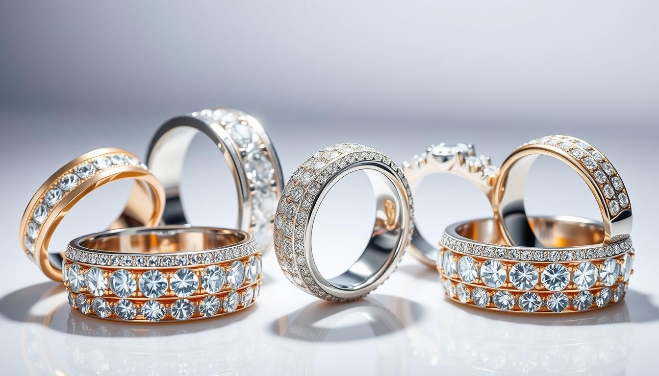 Men’s Diamond Rings for Sale How to Choose Best One 6 men's wedding bands with diamonds