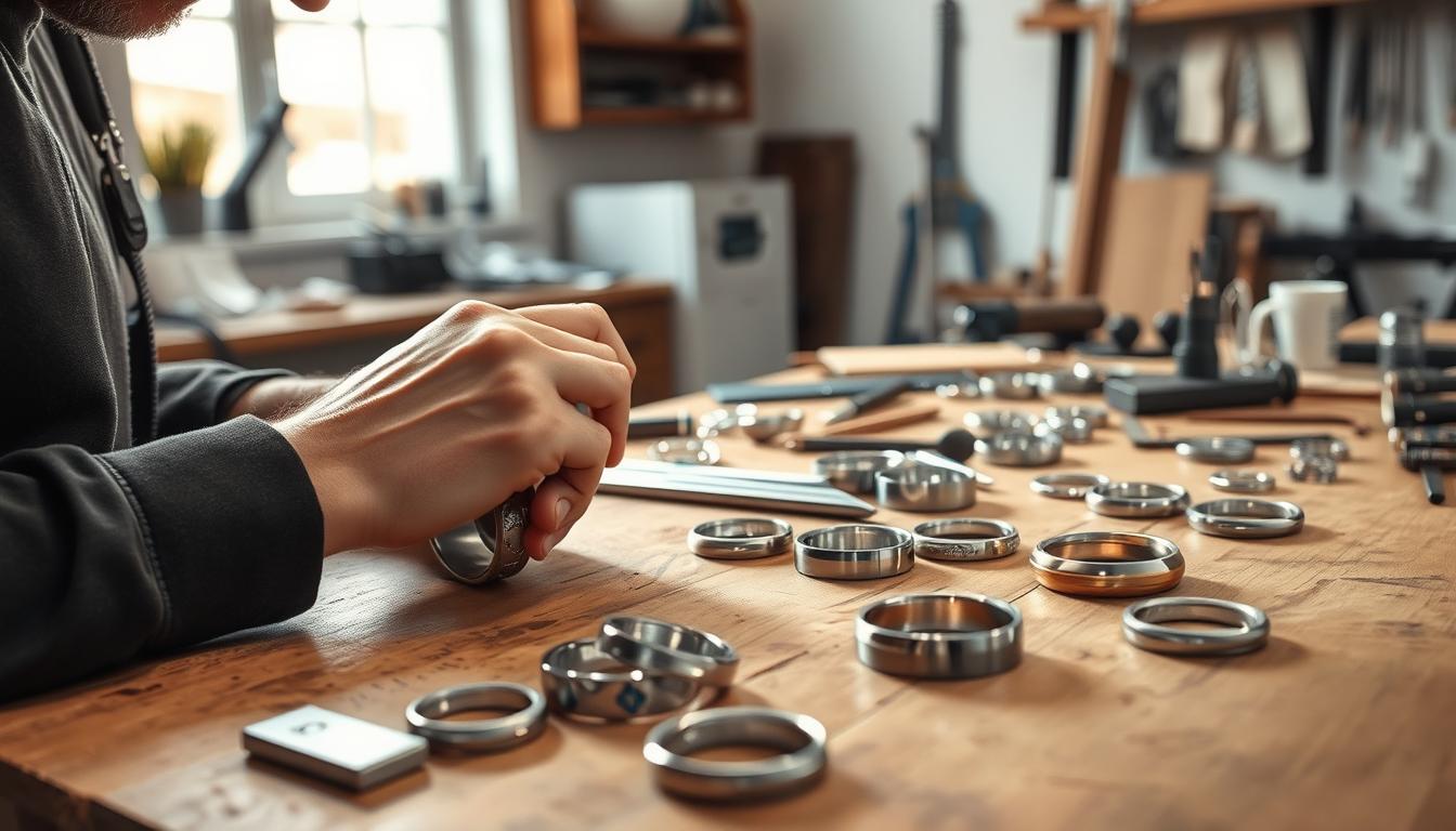 Men’s Diamond Rings for Sale How to Choose Best One 8 custom men's rings design process