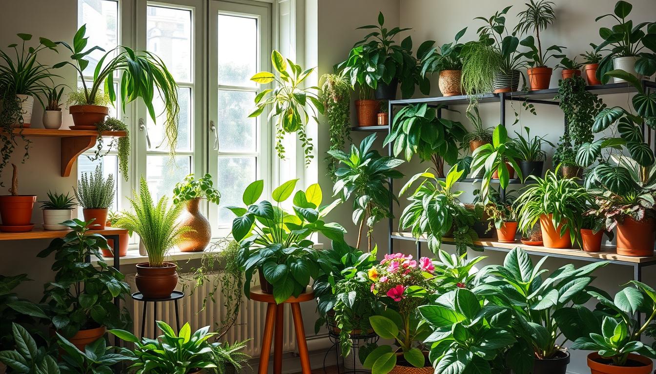 العناية بالنباتات المنزلية