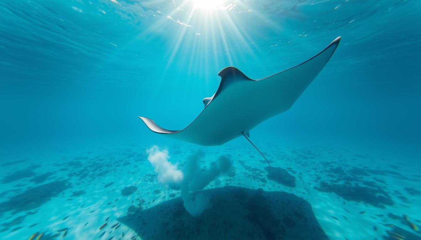 manta ray pulse feeding