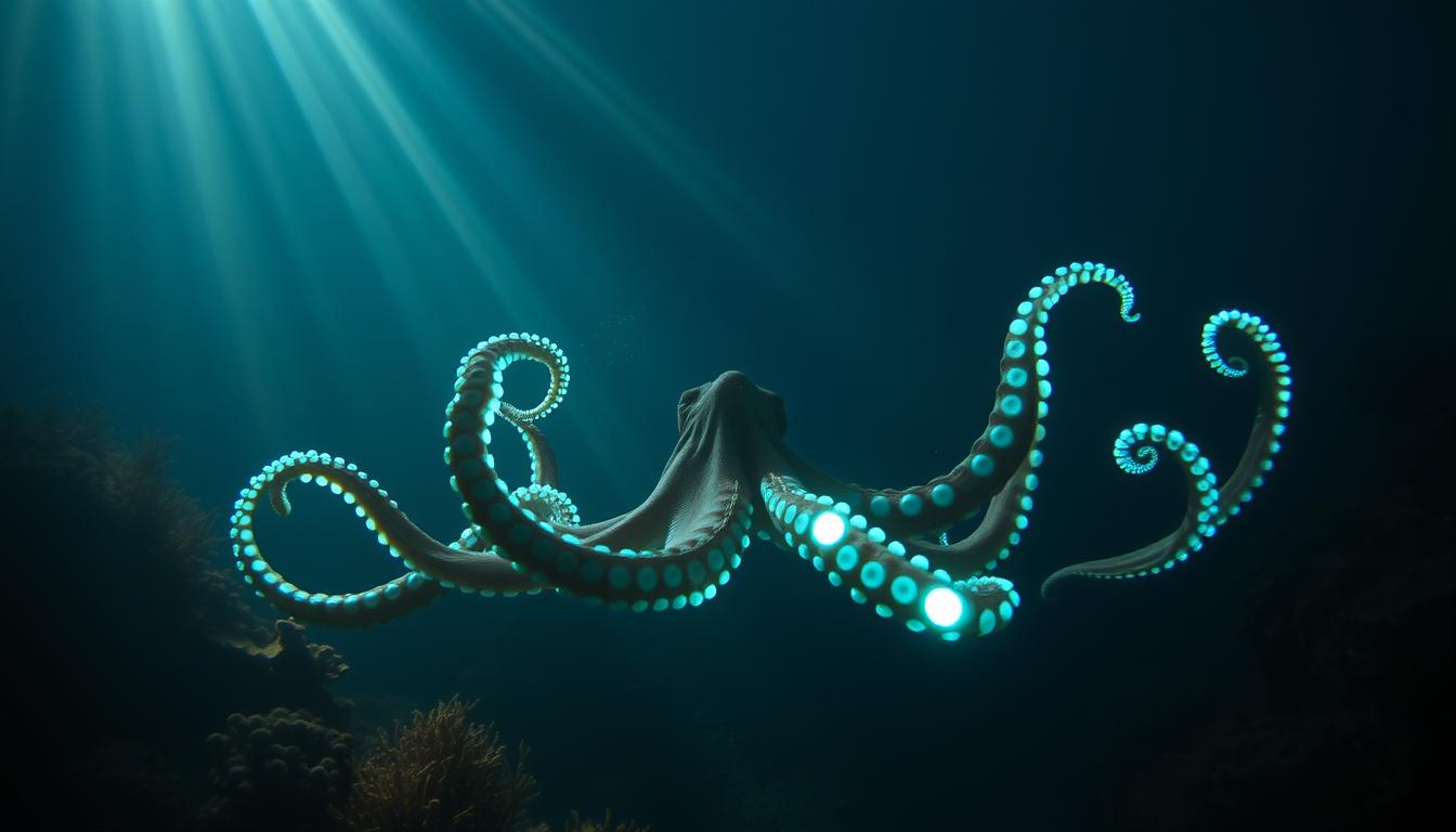 octopus crafts glowing mucus decoys