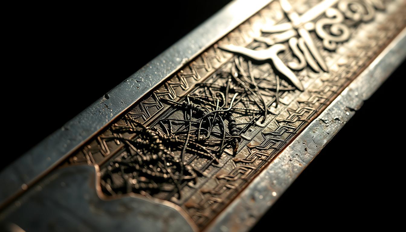 nano-scale carbon filaments in ancient Celtic swords