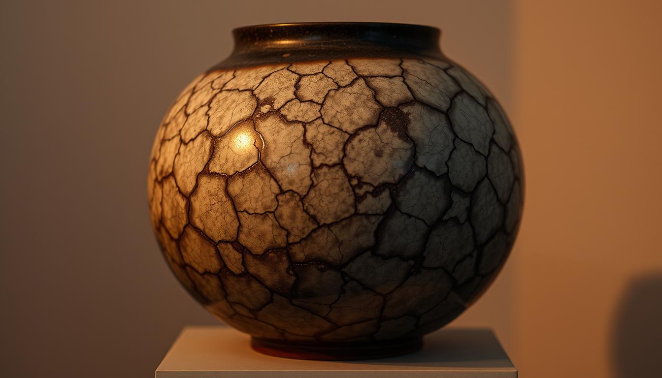 hardened glaze