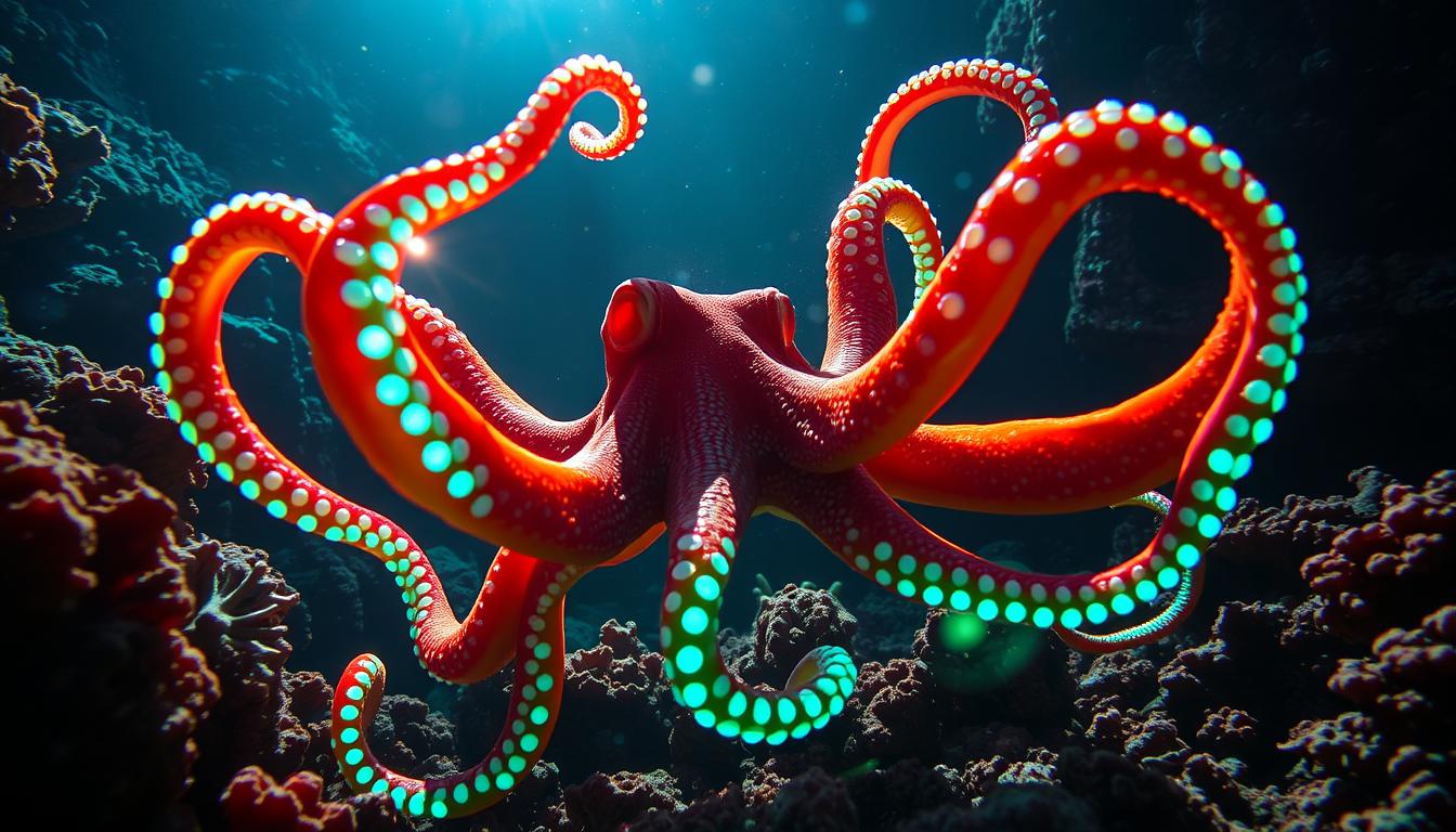 pacific octopus evasion tactics