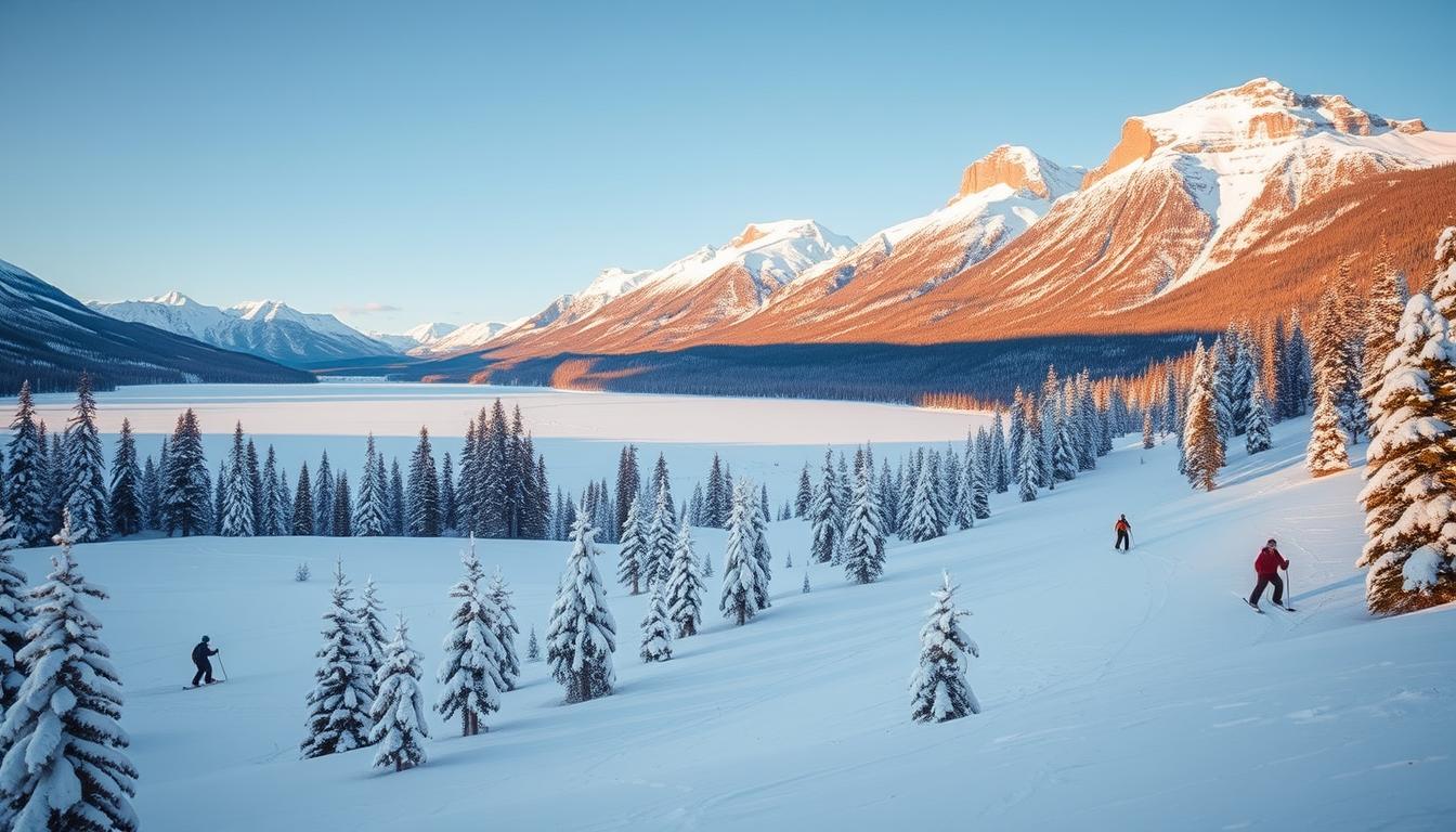 Lake Louise skiing terrain