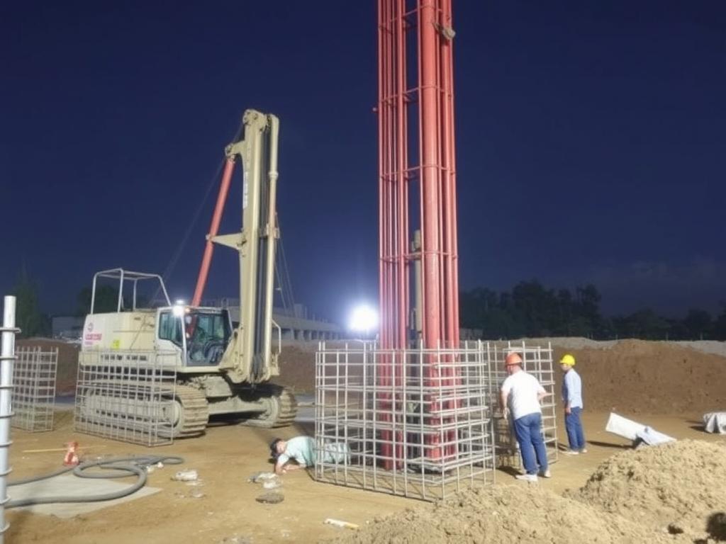 Jasa Bore Pile Lamongan 16 Proyek bore pile untuk gedung di Lamongan