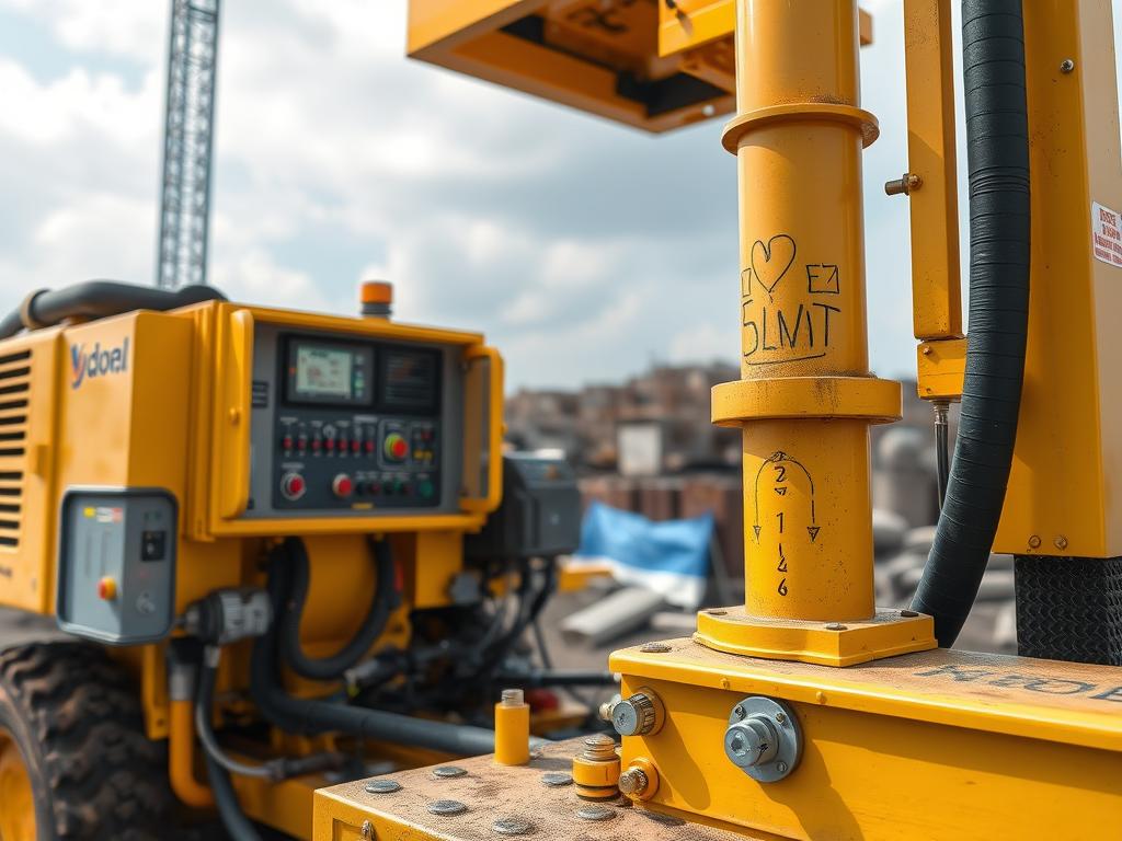 Bore Pile Hydraulic 2 Mesin Hydraulic Drilling Rig untuk Jasa Bore Pile Hydraulic