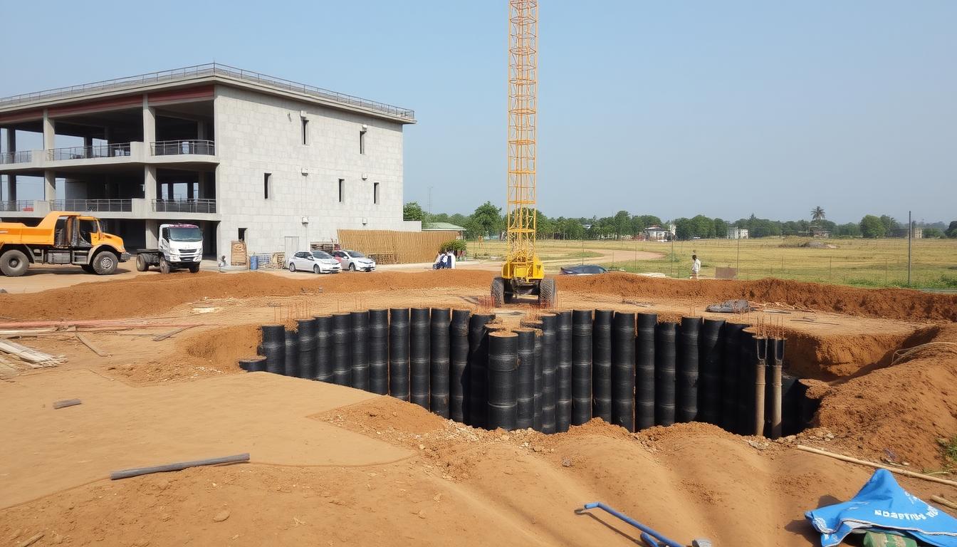 Bore Pile Mini Crane dan Gawangan Profesional 12 Proyek bore pile yang telah selesai dikerjakan oleh Hadiwijaya Bore Pile