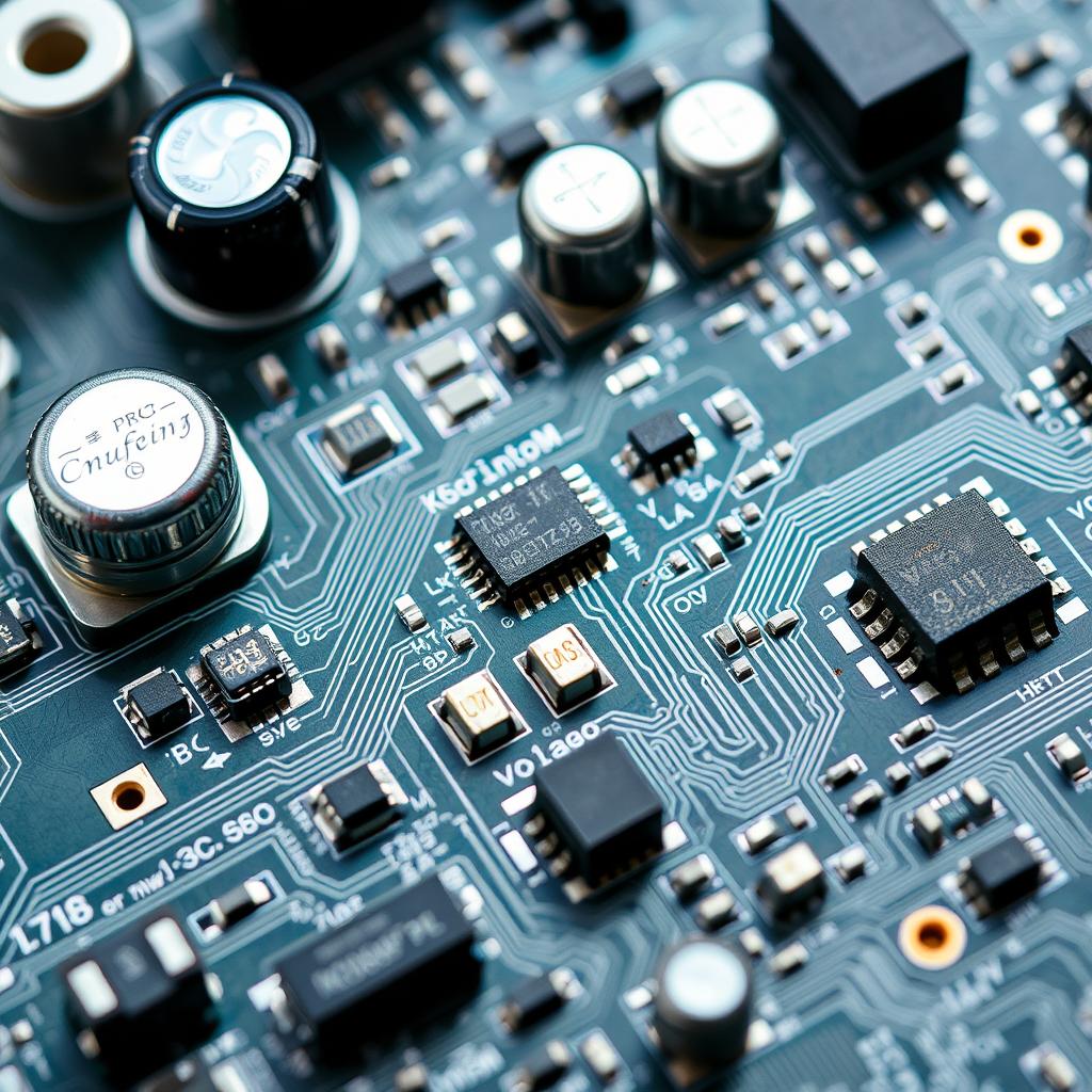 Close-up of Kurui BMS voltage monitoring circuitry