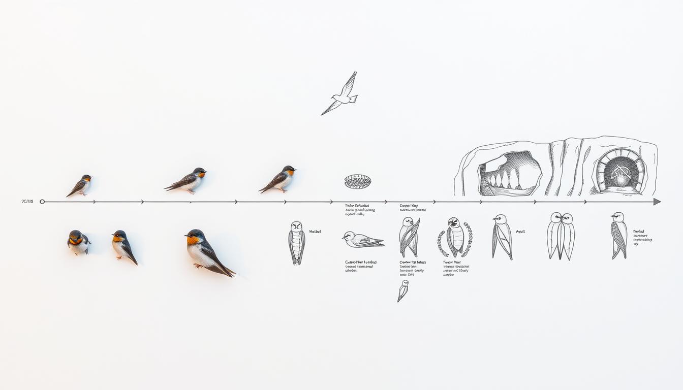 swiftlet growth stages timeline
