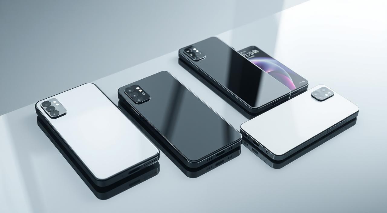 Comparativo de smartphones premium 2025