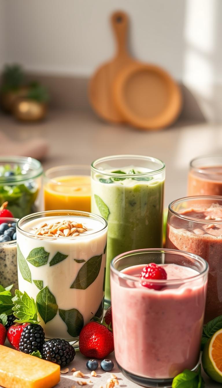 healthy breakfast smoothies