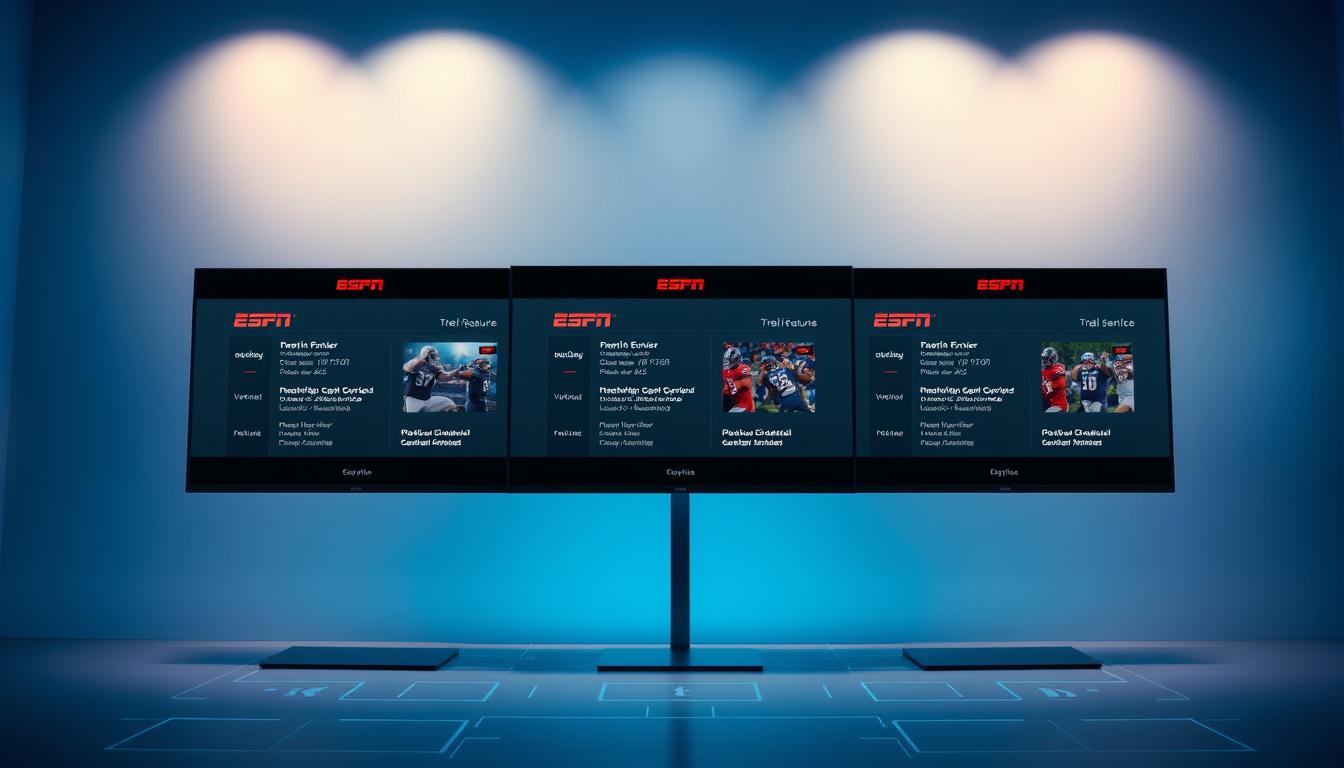ESPN free trial streaming services comparison