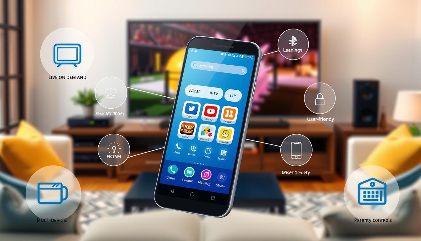 IPTV app features