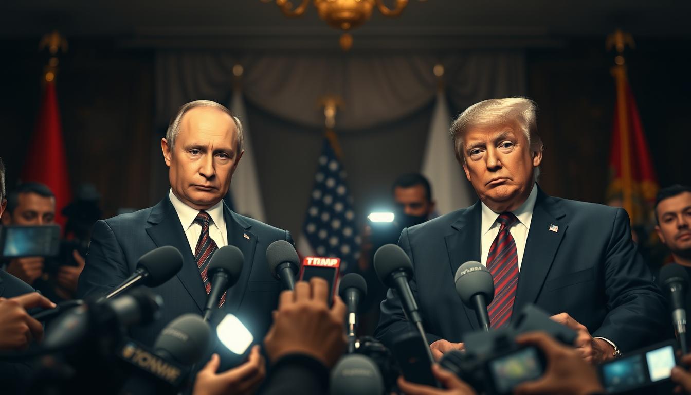 Medienberichterstattung Putin Trump