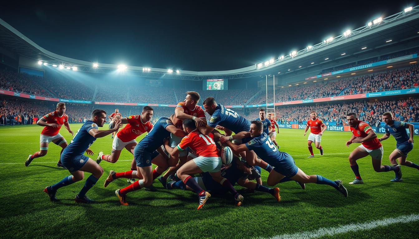 Montpellier Toulouse rugby match