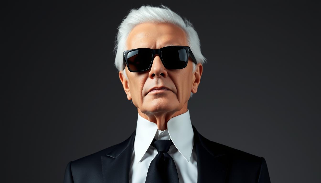 Karl Lagerfeld Outfit
