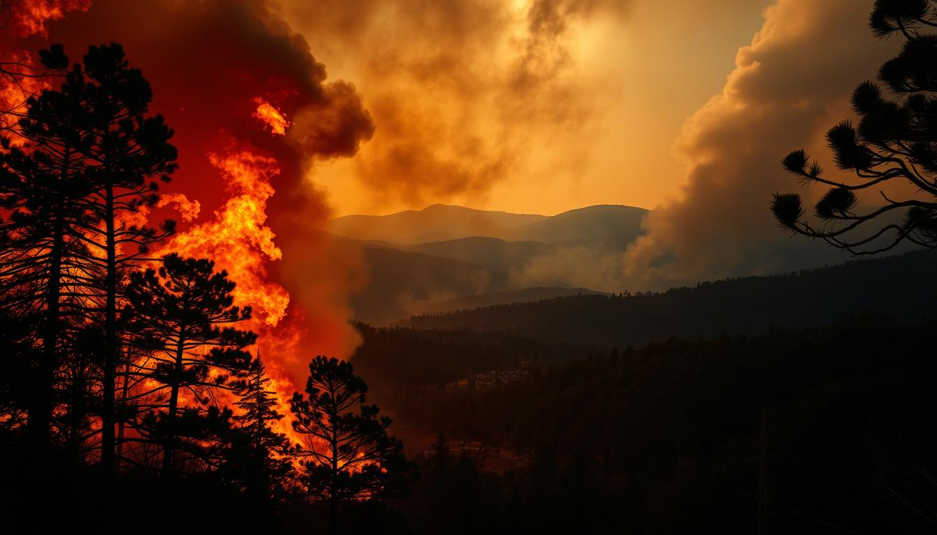 Waldbrand Südfrankreich