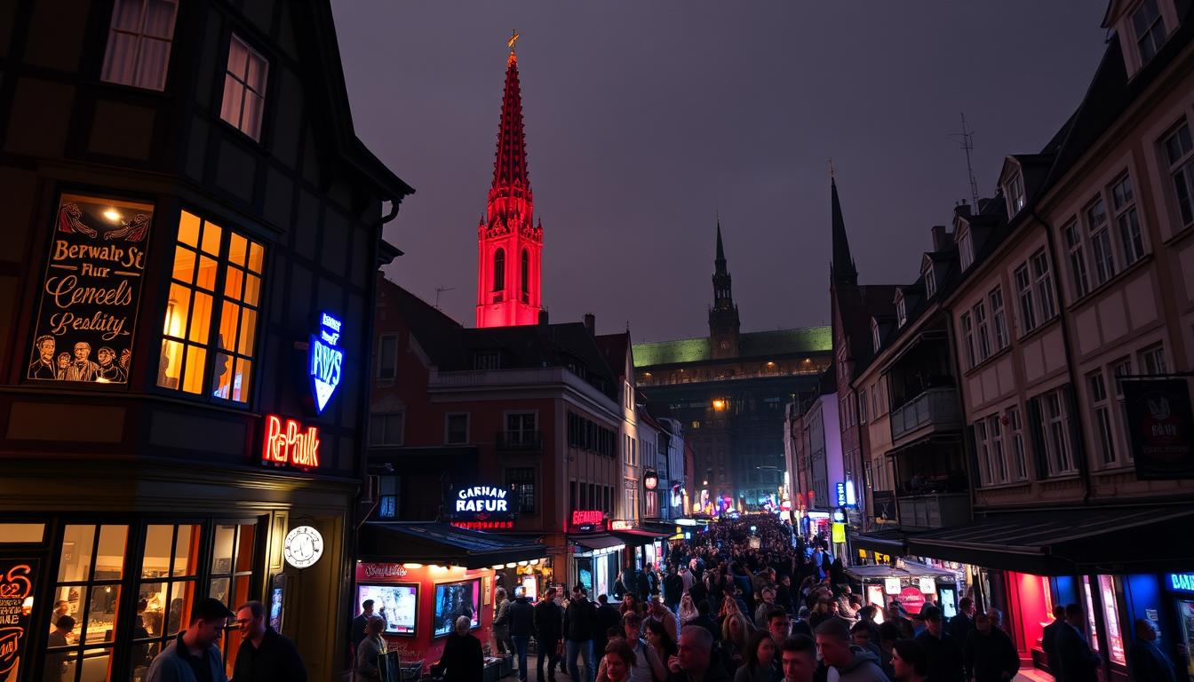 Reeperbahn und St. Pauli