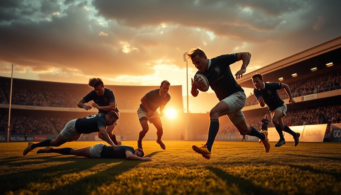 rugby à7 temps de jeu