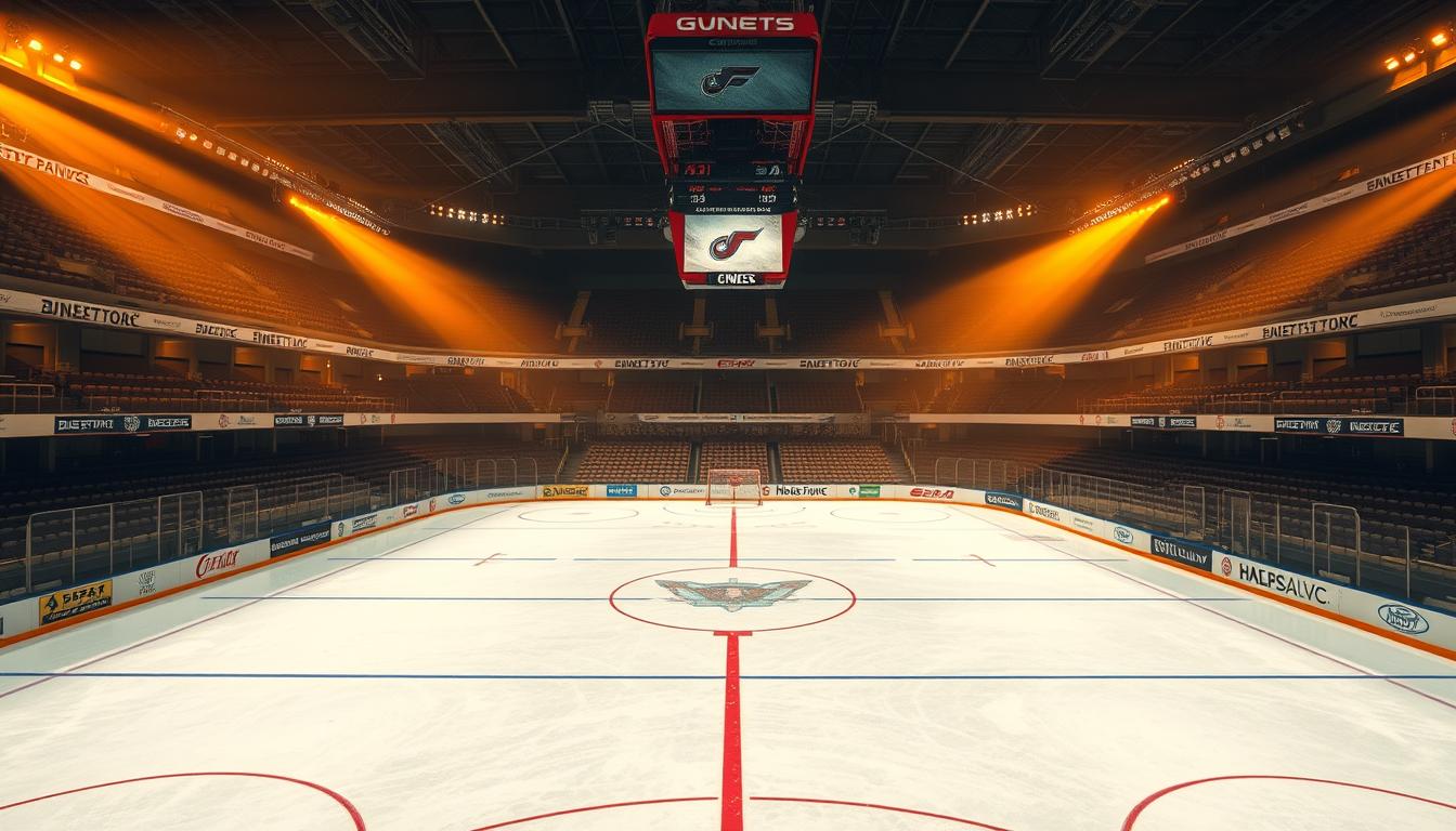 patinoire de hockey sur glace