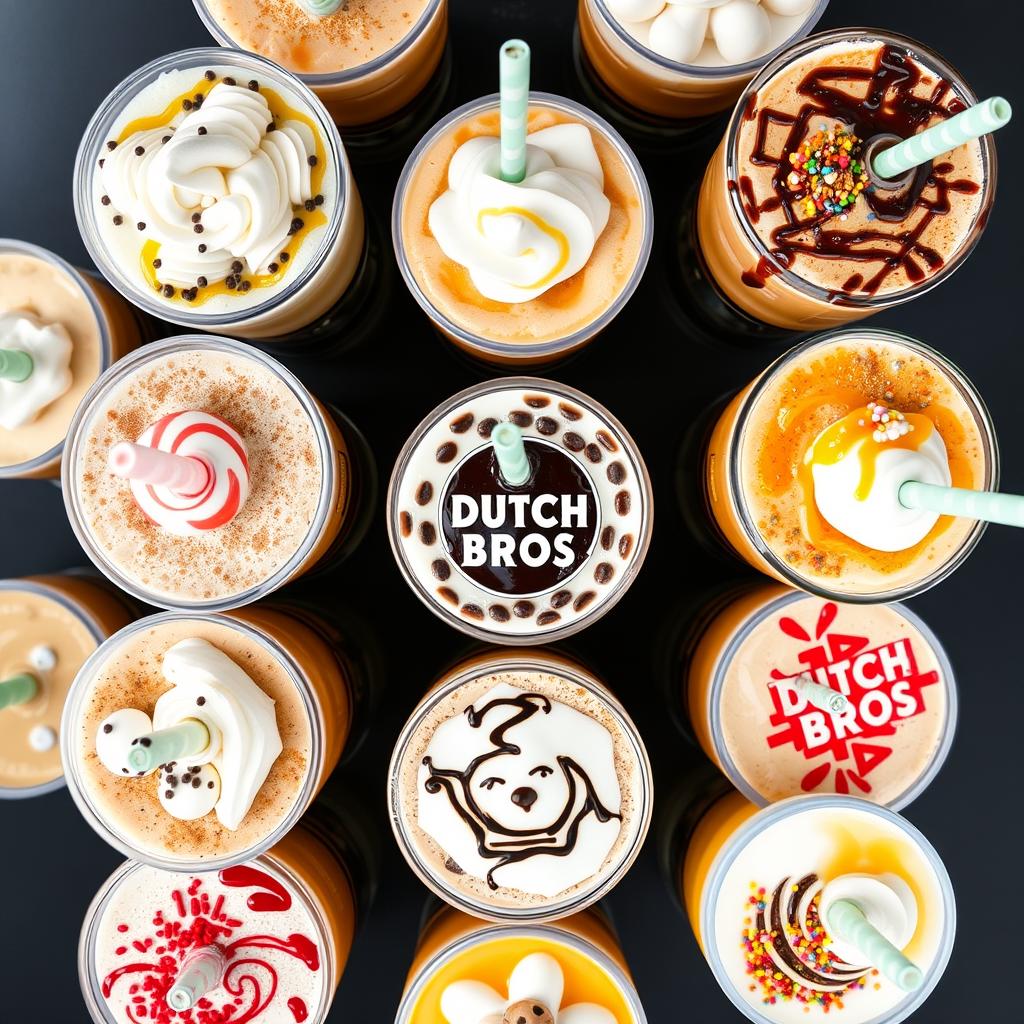 Creative Dutch Bros drink customizations for the Menu Hacks section