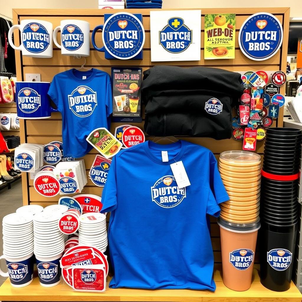Dutch Bros merchandise and branded items for fans
