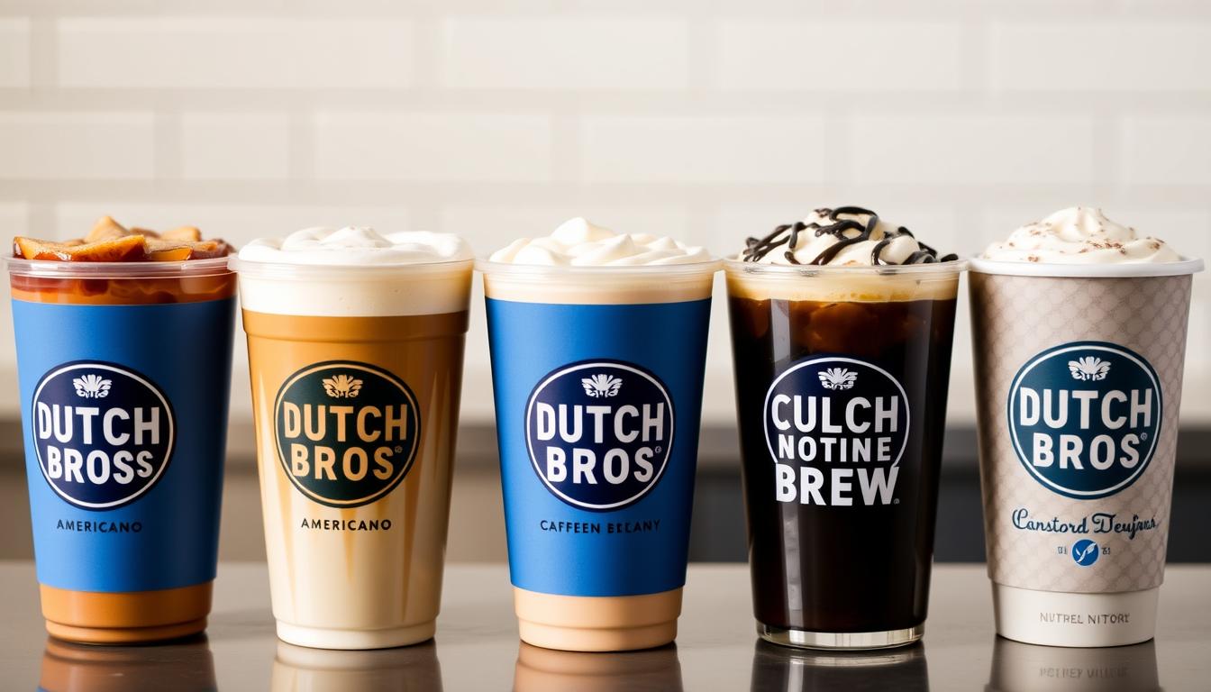 Dutch Bros Coffee Classics lineup from the Dutch Bros Menu 2025 Prices guide