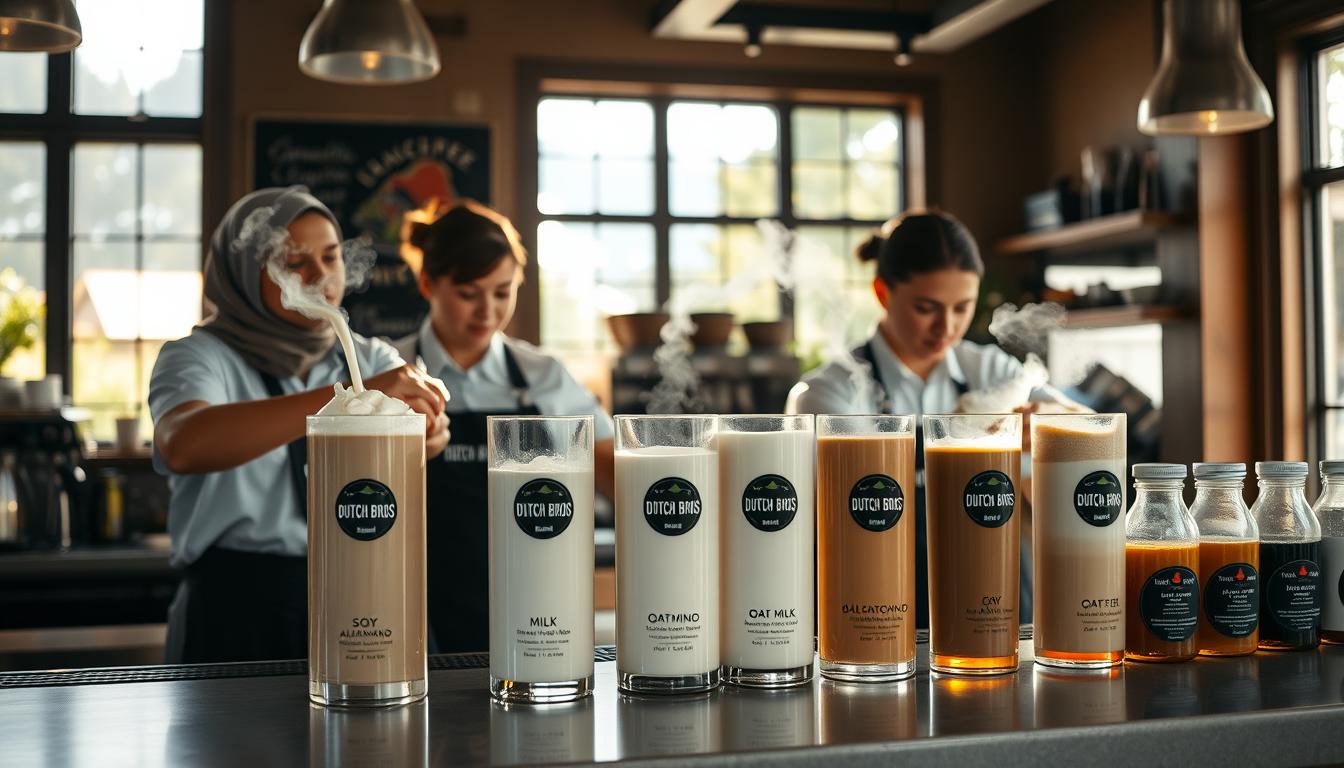 Dutch Bros milk alternatives